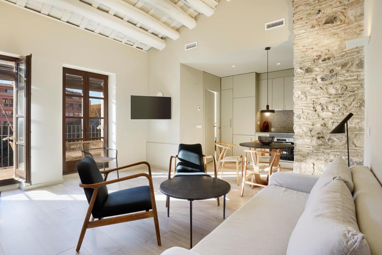 Canvas Apartments & Lofts Girona Bagian luar foto