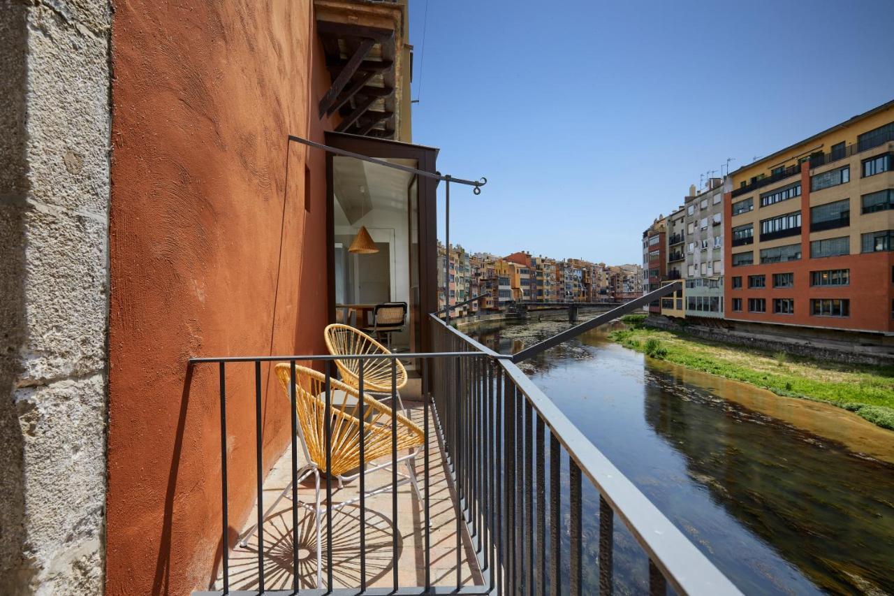 Canvas Apartments & Lofts Girona Bagian luar foto